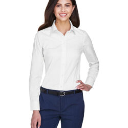 Women's Crown Collection® Oxford Woven Dress Shirt Thumbnail