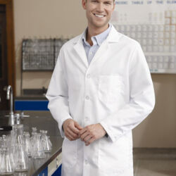 Unisex Button Front Lab Coat Thumbnail