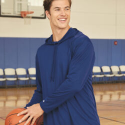 Unisex B-Core Hooded Long Sleeve T-Shirt Thumbnail