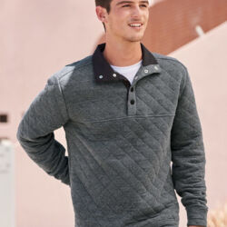 Men's Quilted Half-Snap Pullover Thumbnail
