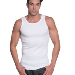 Unisex USA-Made 2x1 Ribbed Tank Top Thumbnail
