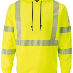 Men's Hi-Visibility Hooded Sweatshirt Thumbnail