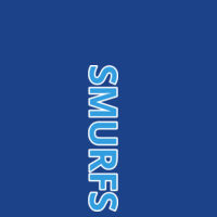 SMURFS Team Mens Warmup Pants Design