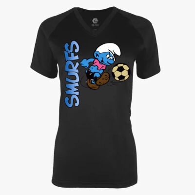Women's Smurfs Team Soccer Tee Thumbnail