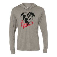 Triblend Hooded Long Sleeve Pullover Thumbnail